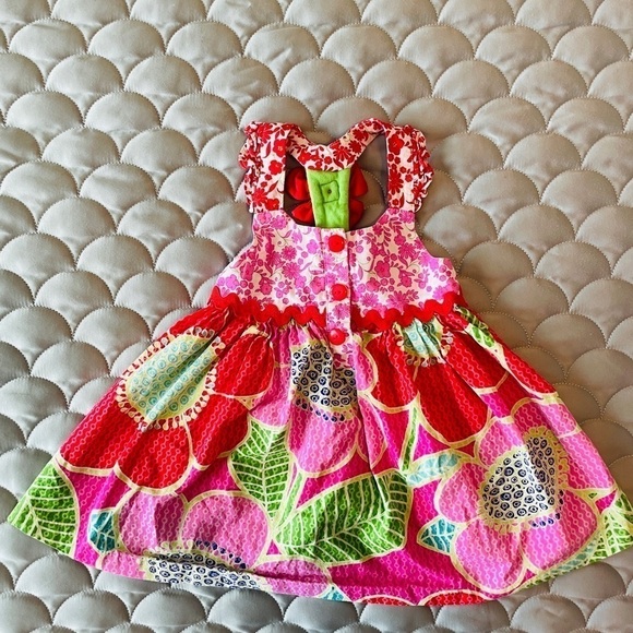 Bonnie Baby Other - Bonnie Baby floral sun dress. Sz 18M